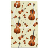 チェロミュージシャン先生弦楽団 スモールペーパーバッグ (裏面)