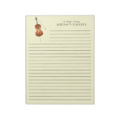 チェロミュージシャン先生弦楽団 ノートパッド (回転)