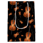 チェロミュージシャン先生弦楽団 ミディアムペーパーバッグ (裏面)