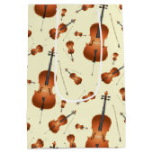 チェロミュージシャン先生弦楽団 ミディアムペーパーバッグ (裏面)