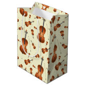 チェロミュージシャン先生弦楽団 ミディアムペーパーバッグ (裏面アングル)