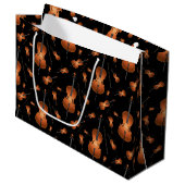 チェロミュージシャン先生弦楽団 ラージペーパーバッグ (正面アングル)