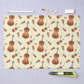 チェロミュージシャン先生弦楽団 薄葉紙 (クラフト)