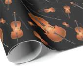 チェロミュージシャン音楽先生弦楽団 ラッピングペーパー (ロールコーナー)