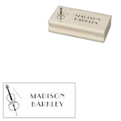 チェロミュージック先生 ラバースタンプ (押印)