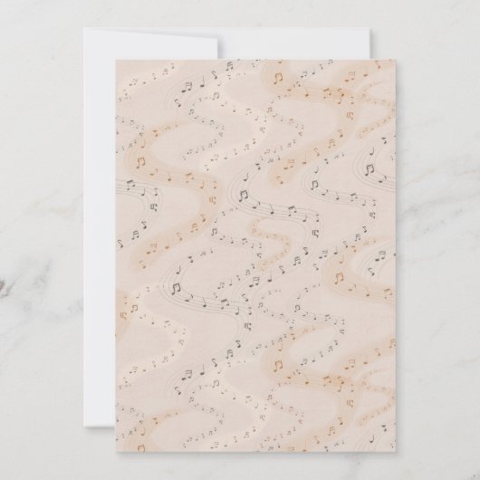 チェロリサイタル招待状 招待状 (裏面)