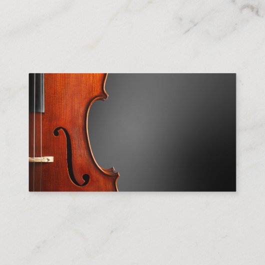 チェロ先生プロフェッショナルグレモダンー 名刺 (裏面)