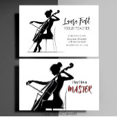 チェロ先生 名刺