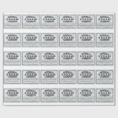 チェロ免許 ラッピングペーパー (フラット)