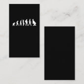 チェロ奏者のおもしろいなチェロの恋人のギフトの進化 名刺 (正面/裏面)