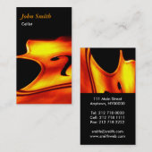 チェロ奏者の名刺 名刺 (正面/裏面)