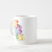 チェロ奏者 オーケストラ チェロ コーヒーマグカップ (正面左)