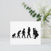 チェロ奏者 ポストカード (スタンド正面)