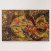 チェロ宇宙ソナタ – レディウィズチェロ – 絵画ズ ジグソーパズル (横)