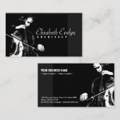 チェロ弦楽器 名刺 (正面/裏面)