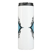 チェロ最高の音楽ノートサークル タンブラー (裏面)