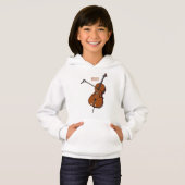 チェロ漫画イラストレーション (正面フル)