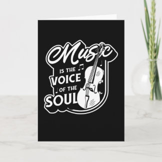 チェロ用チェリンミュージシャン糸楽器贈答品 カード