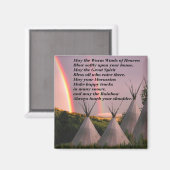 チェロ賛美キー祈りの言葉磁石 マグネット (正面/裏面)