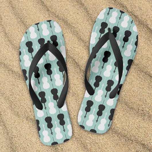 チェロ選手ギフトストリング楽器オーケストラ ビーチサンダル