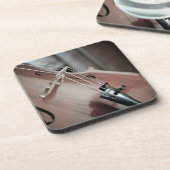 チェロ音楽クラシカル弦楽器楽器 コースター (左側)