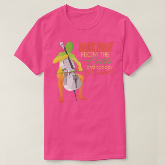 チェロ15 Tシャツ (デザイン正面)