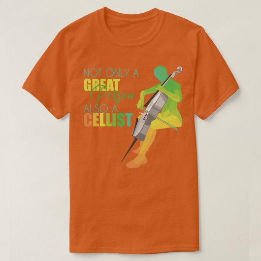 チェロ16 Tシャツ (デザイン正面)