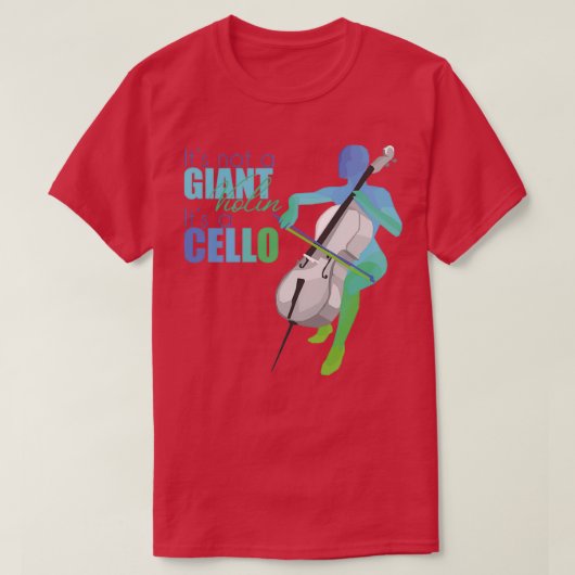 チェロ17 Tシャツ (デザイン正面)