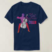 チェロ3 Tシャツ (デザイン正面)