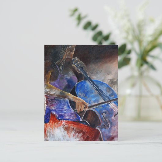 チェロ560308 ポストカード (スタンド正面)