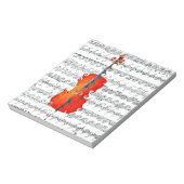 チェロ&アイロック!_ ノートパッド (回転)