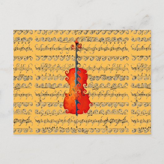 チェロ&アイロック!_ ポストカード (正面)