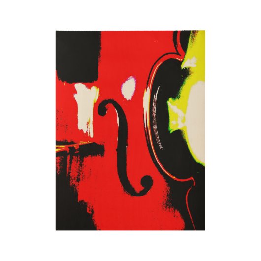 チェロ・ウッド・ポスター ウッドポスター (正面)