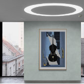 チェロ キャンバスプリント