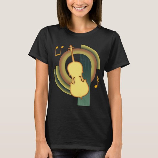 チェロ デコ Tシャツ (正面)