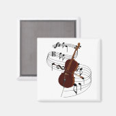 チェロ マグネット (正面/裏面)