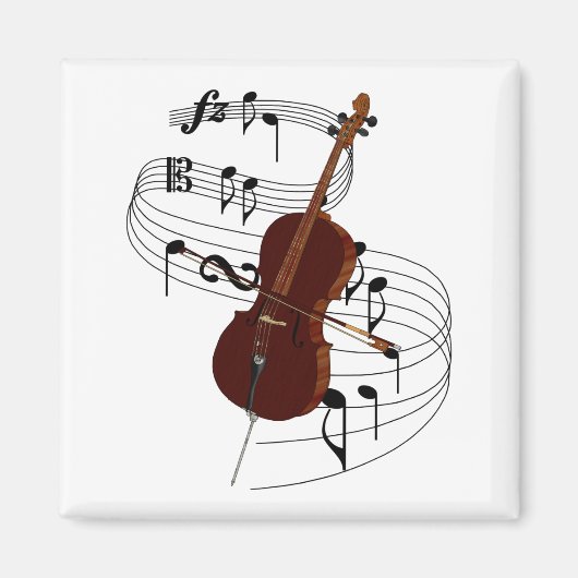 チェロ マグネット (正面)