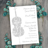 チェロ・リサイタル 招待状