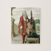 チェロ、出版されたc.1688-90を演奏している紳士( ジグソーパズル (縦)