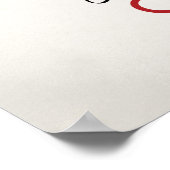 チェロ – Bright カラフル Music ポスター (角)