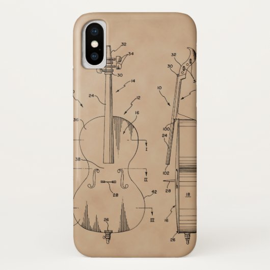 チェロ Case-Mate iPhoneケース (裏面)
