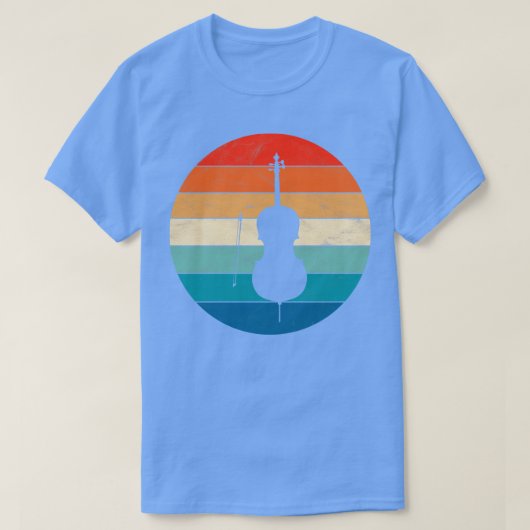 チェロ Tシャツ (デザイン正面)