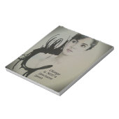 チェンジはスポーツ・アートプリントではない ノートパッド (回転)