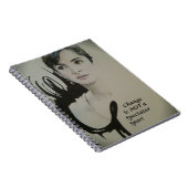 チェンジはスポーツ・アートプリントではない ノートブック (右側)