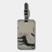 チェンジはスポーツ・アートプリントではない ラゲッジタグ (正面縦)