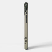 チェンジはスポーツ・アートプリントではない Case-Mate iPhoneケース (裏面 / 左)