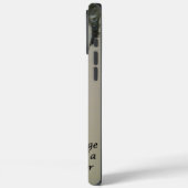 チェンジはスポーツ・アートプリントではない Case-Mate iPhoneケース (裏面 / 左)