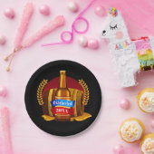 チェンジイヤーオクトーバーフェスト20xxビールボトルバレル7" ペーパープレート (パーティー)