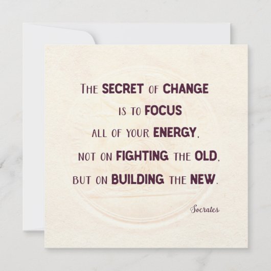 チェンジスクエアカードの秘密 (正面)