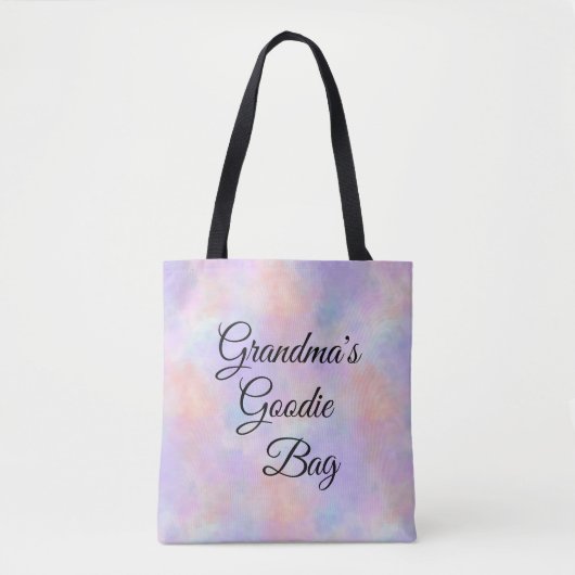 チェンジネームおばあちゃんズグーディーバッグパステルトート トートバッグ (正面)